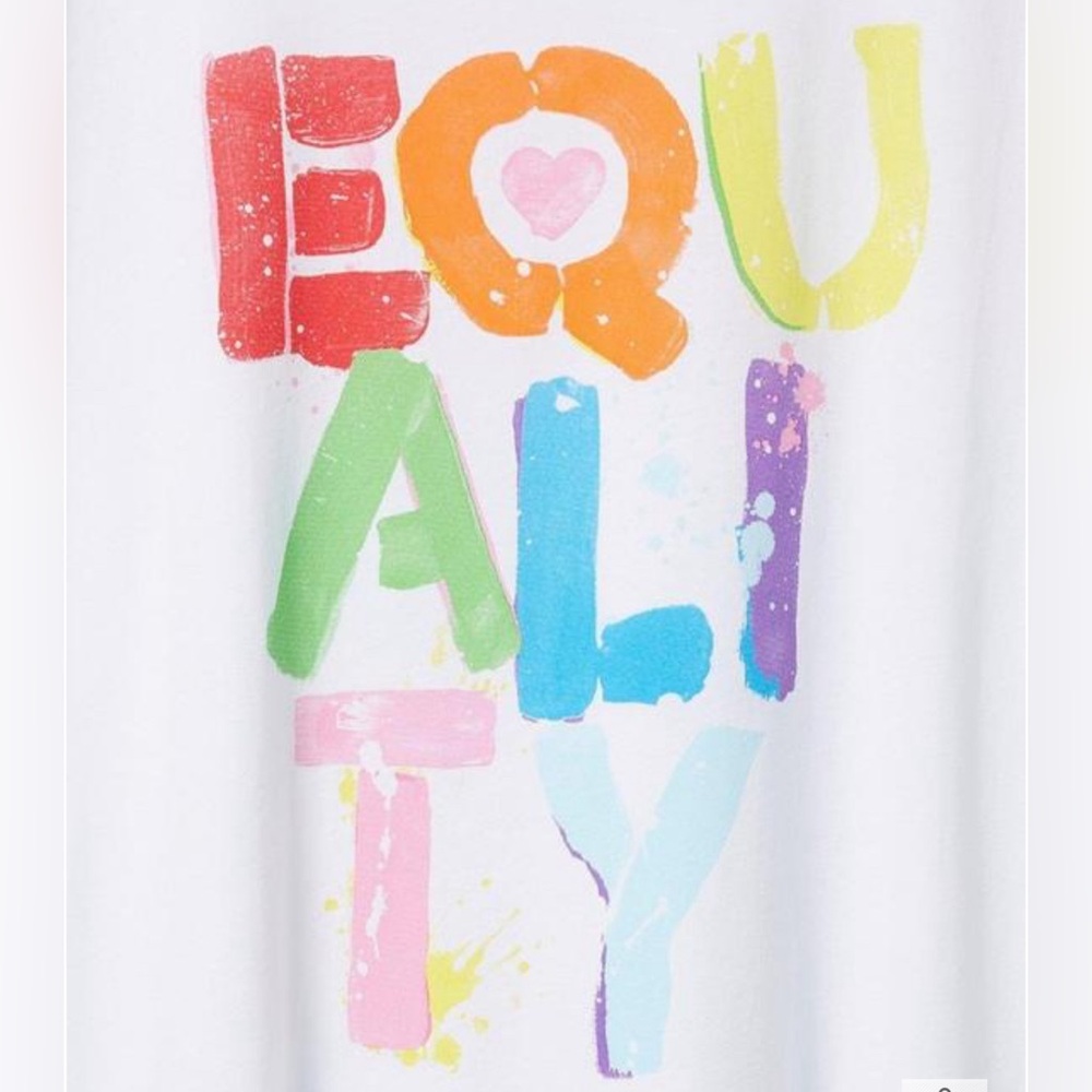 NWT torrid 2 pride equality t shirt